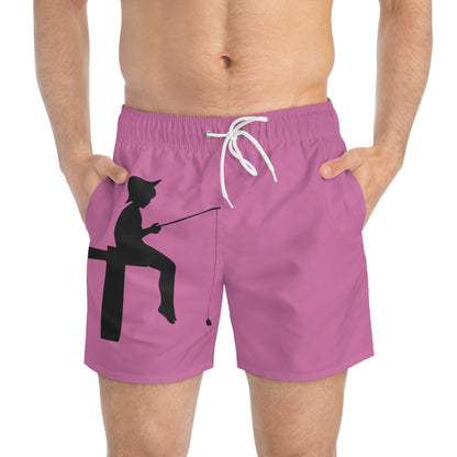 Swim Trunks: Fishing Lite Pink