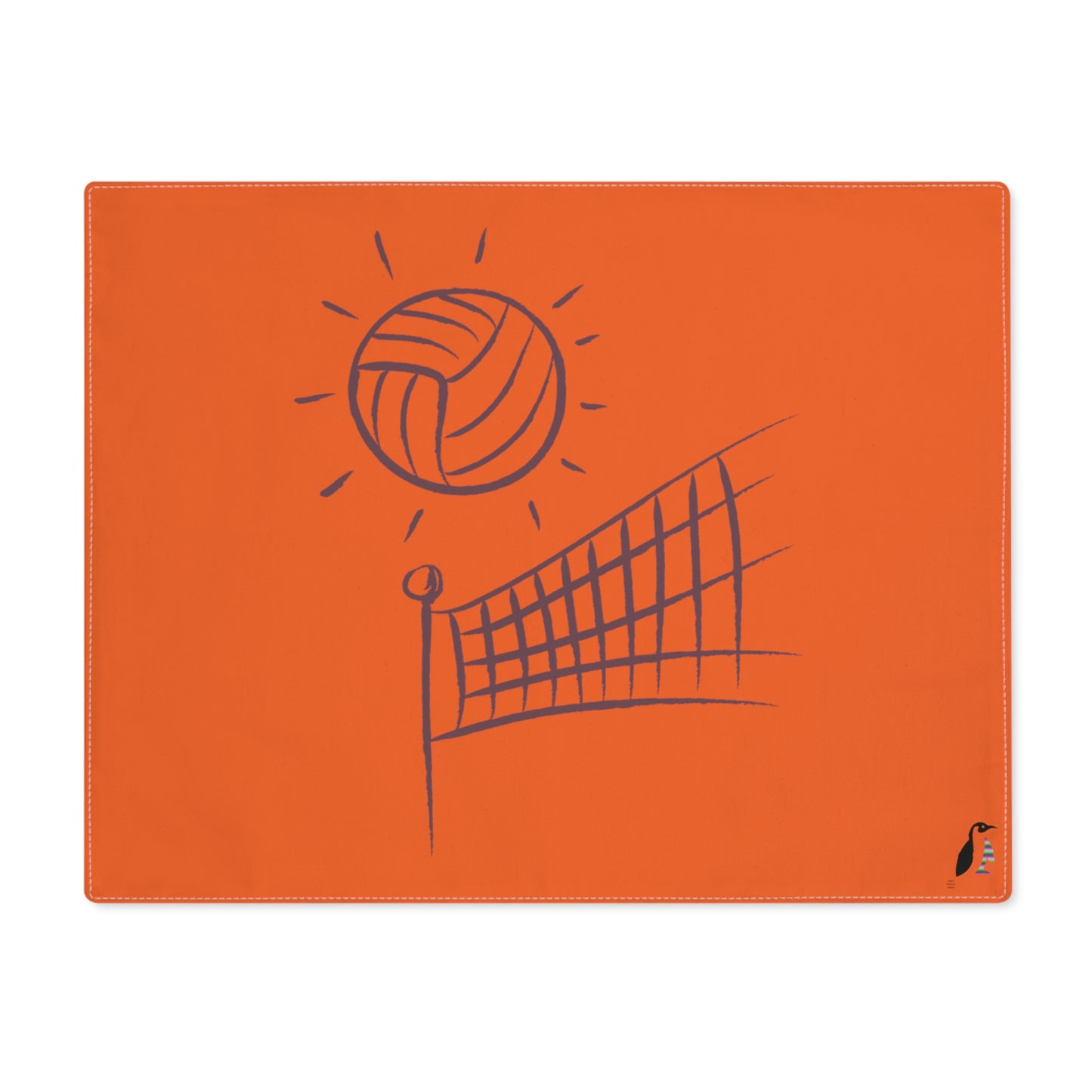 Placemat, 1pc: Volleyball Orange