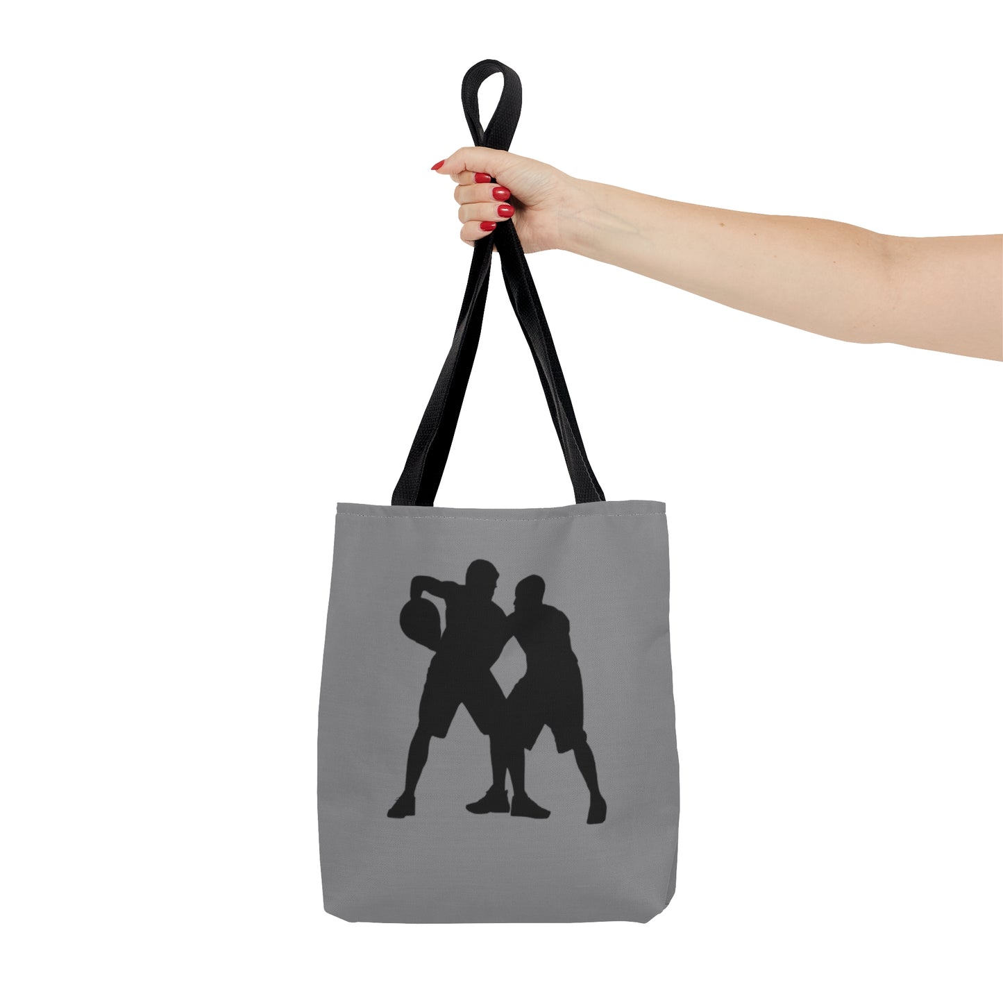 Tote Bag: Basketball Grey