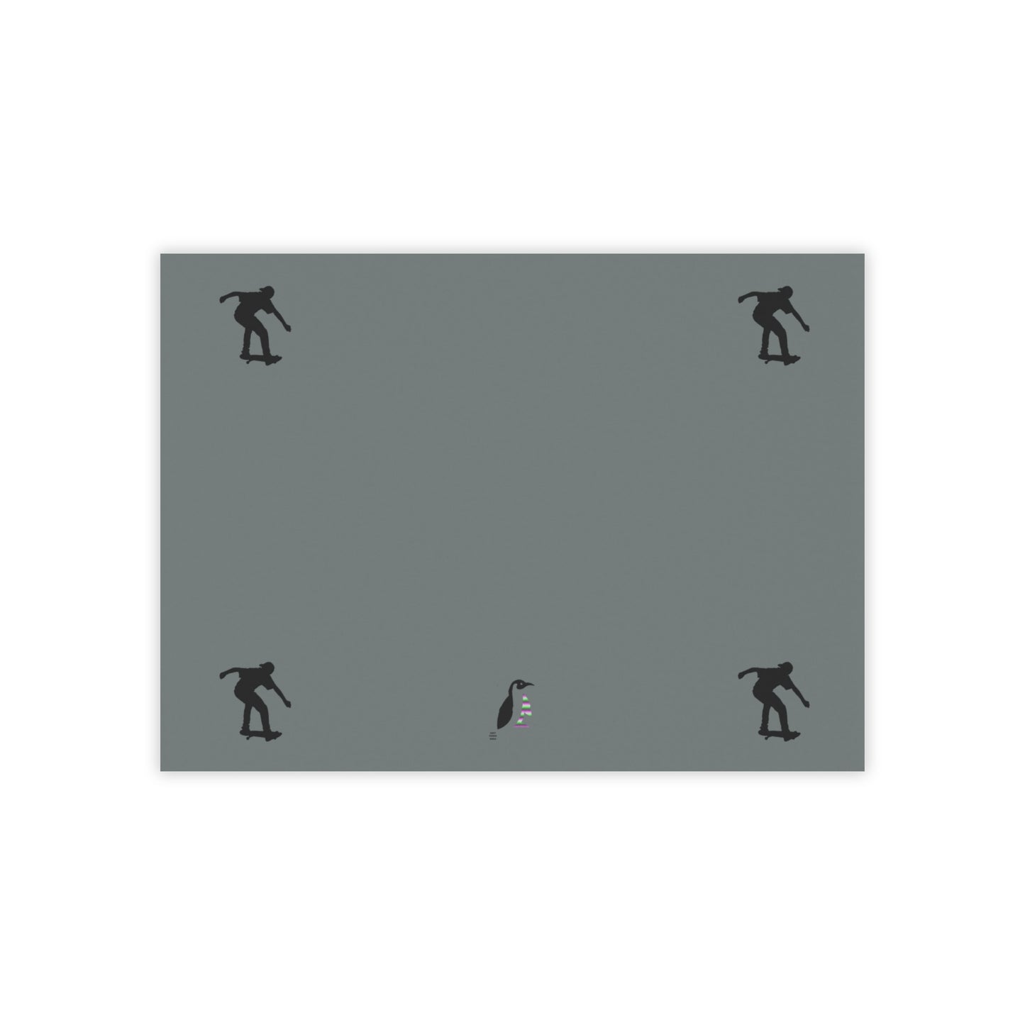 Post-it® Note Pads: Skateboarding Dark Grey