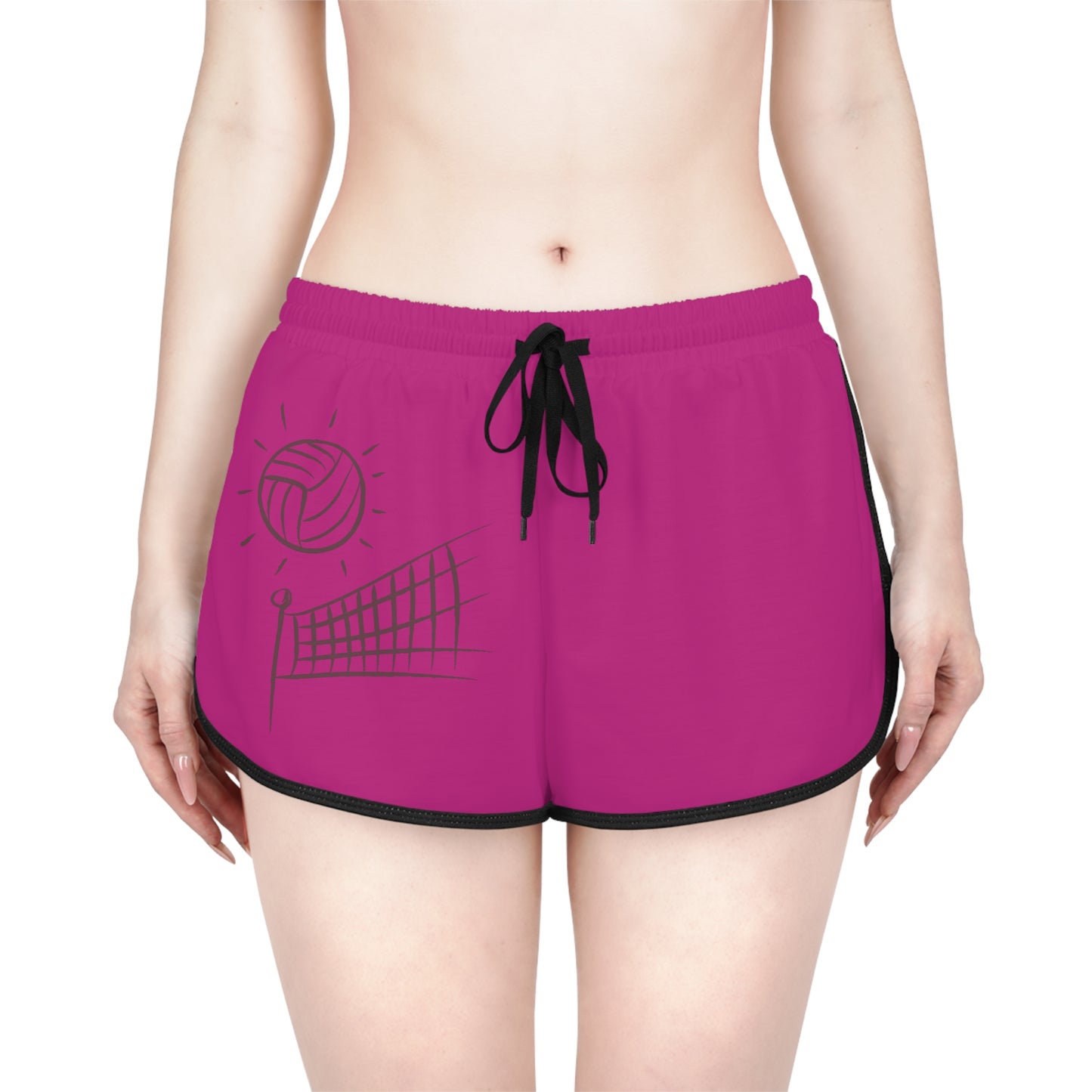 Women's Relaxed Shorts: Volleyball Pink