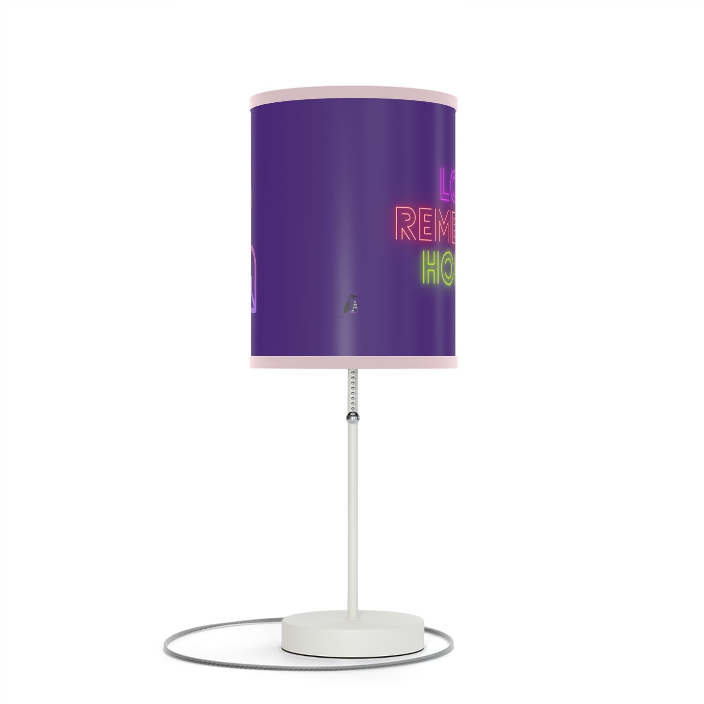 Lamp on a Stand, US|CA plug: Gaming Purple