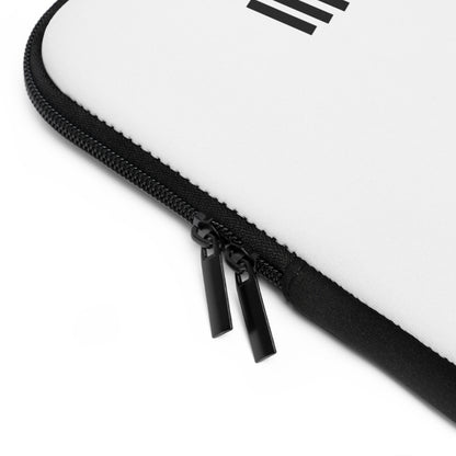 Laptop Sleeve: Weightlifting White