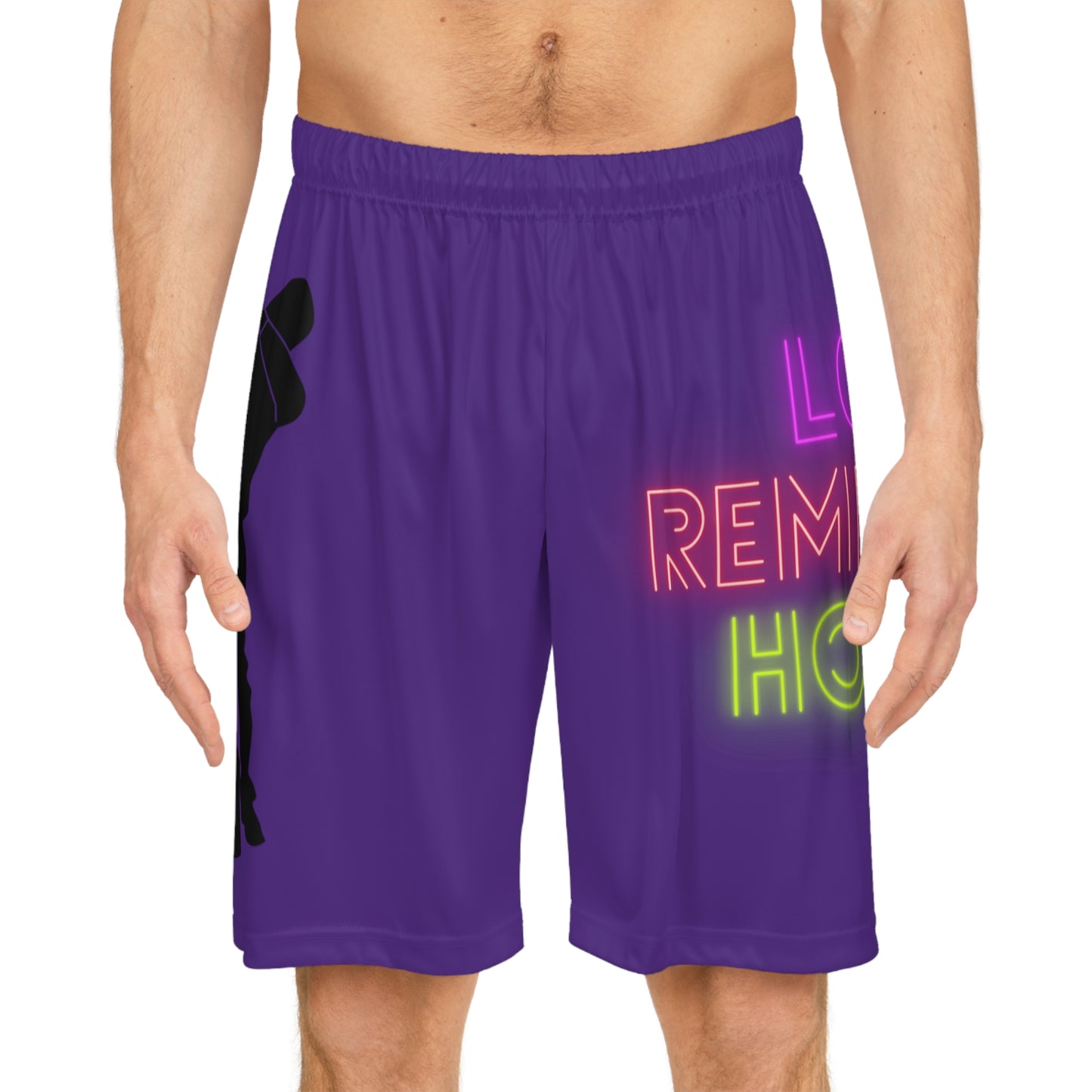 Basketball Shorts: Dance Purple