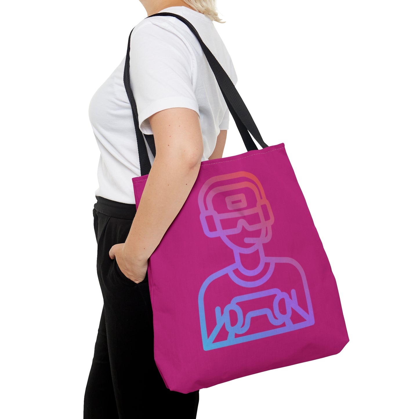 Tote Bag: Gaming Pink