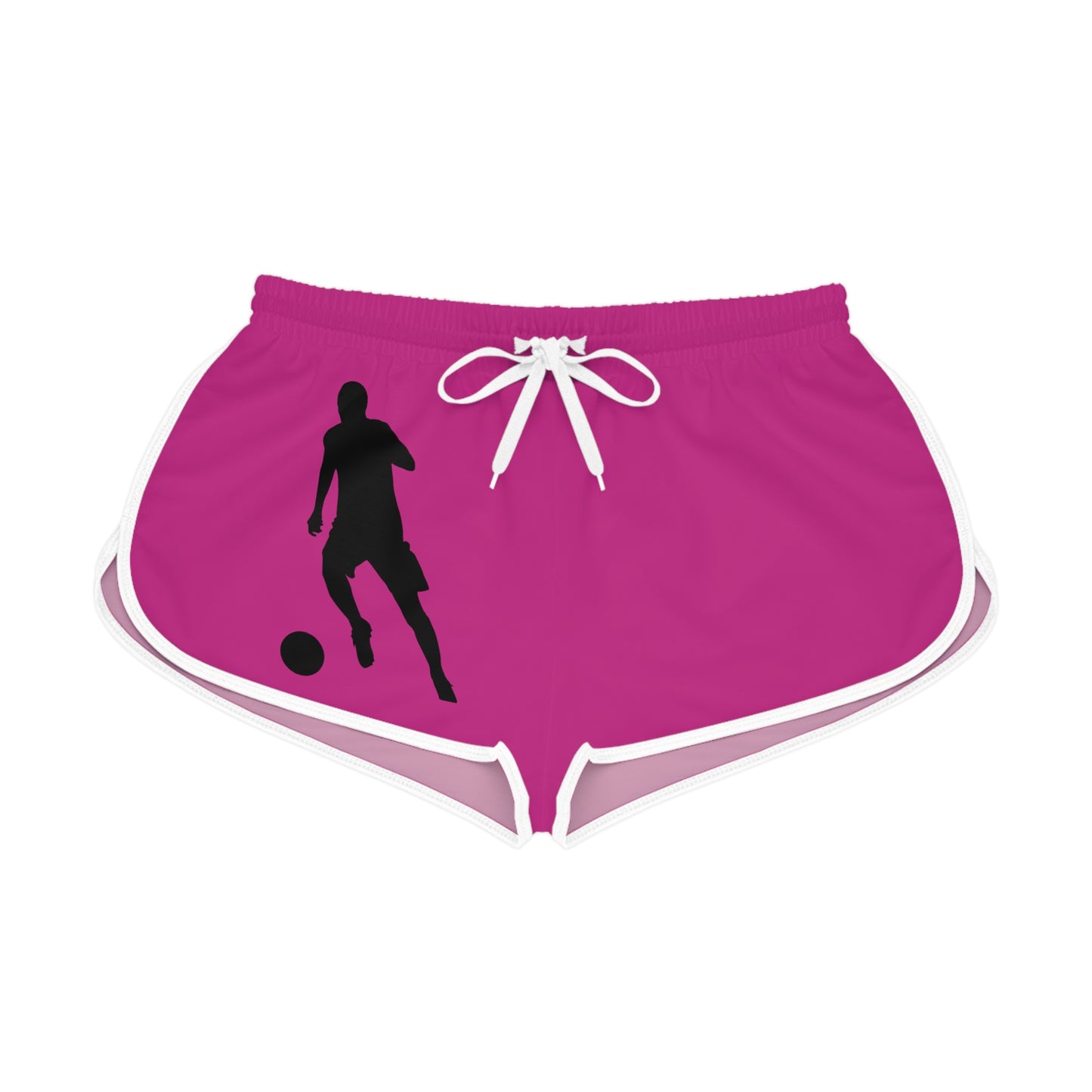 Women's Relaxed Shorts: Soccer Pink