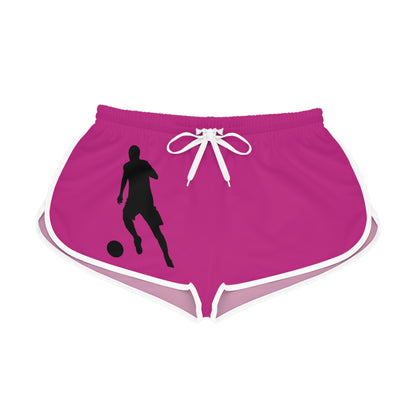 Women's Relaxed Shorts: Soccer Pink