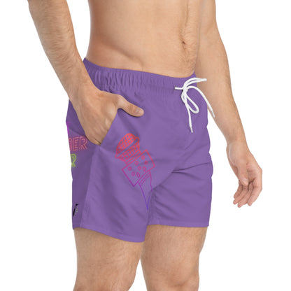 Swim Trunks: Music Lite Purple