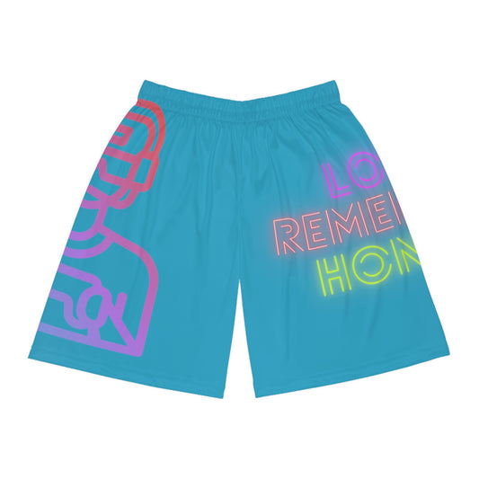 Basketball Shorts: Gaming Turquoise