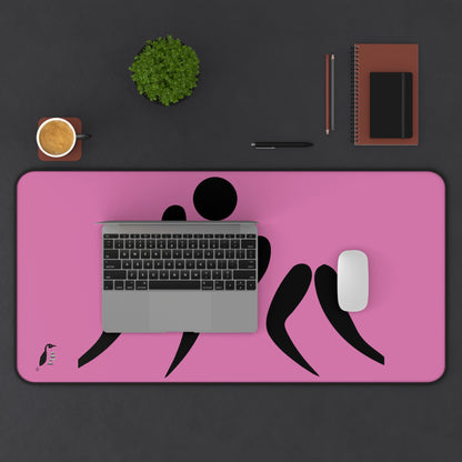 Desk Mat: Wrestling Lite Pink