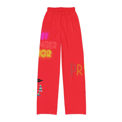 Kids Pajama Pants: LGBTQ Pride Red