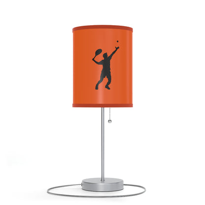 Lamp on a Stand, US|CA plug: Tennis Orange 