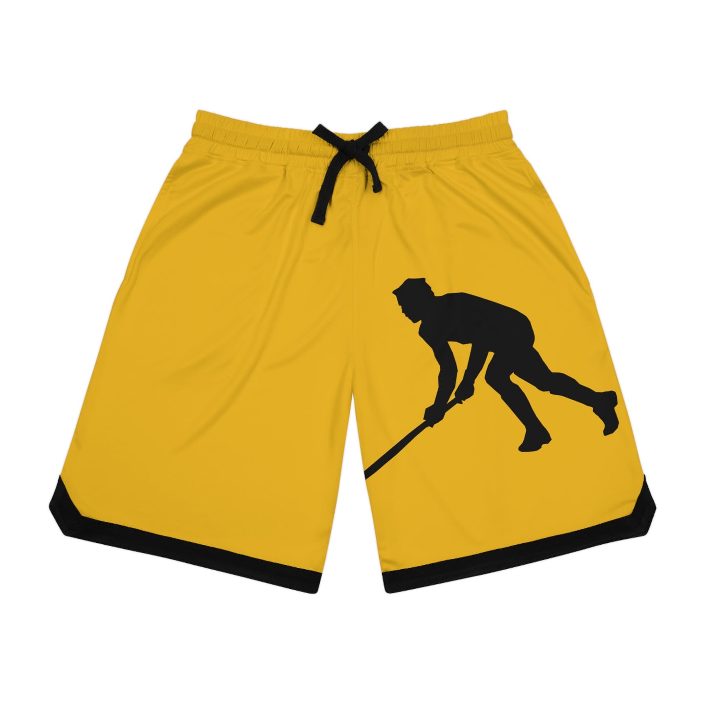 Basketball Rib Shorts: Hockey Yellow