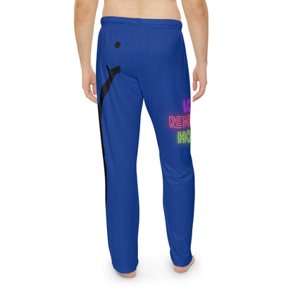 Men's Pajama Pants: Tennis Dark Blue