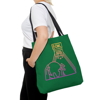 Tote Bag: Bowling Dark Green