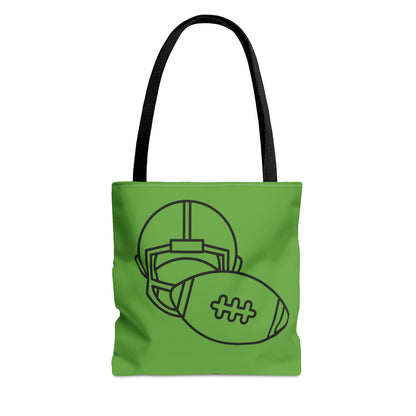 Tote Bag: Football Green