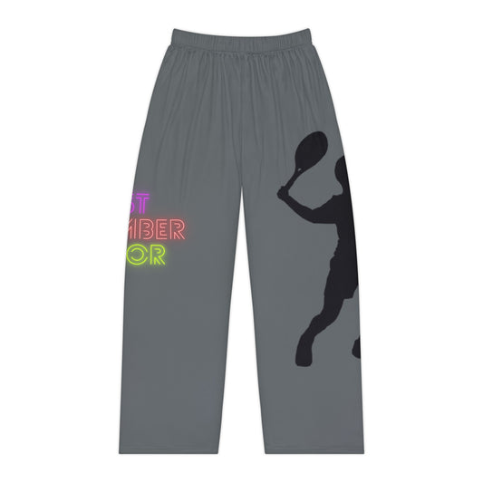 Women's Pajama Pants: Tennis Dark Grey