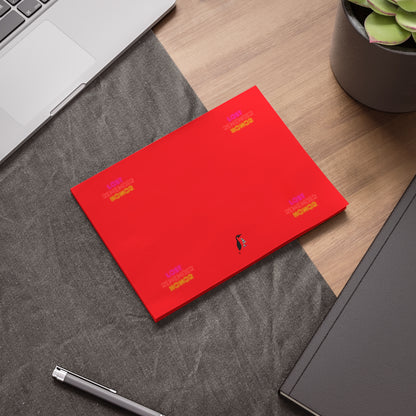 Post-it® Note Pads: Lost Remember Honor Red