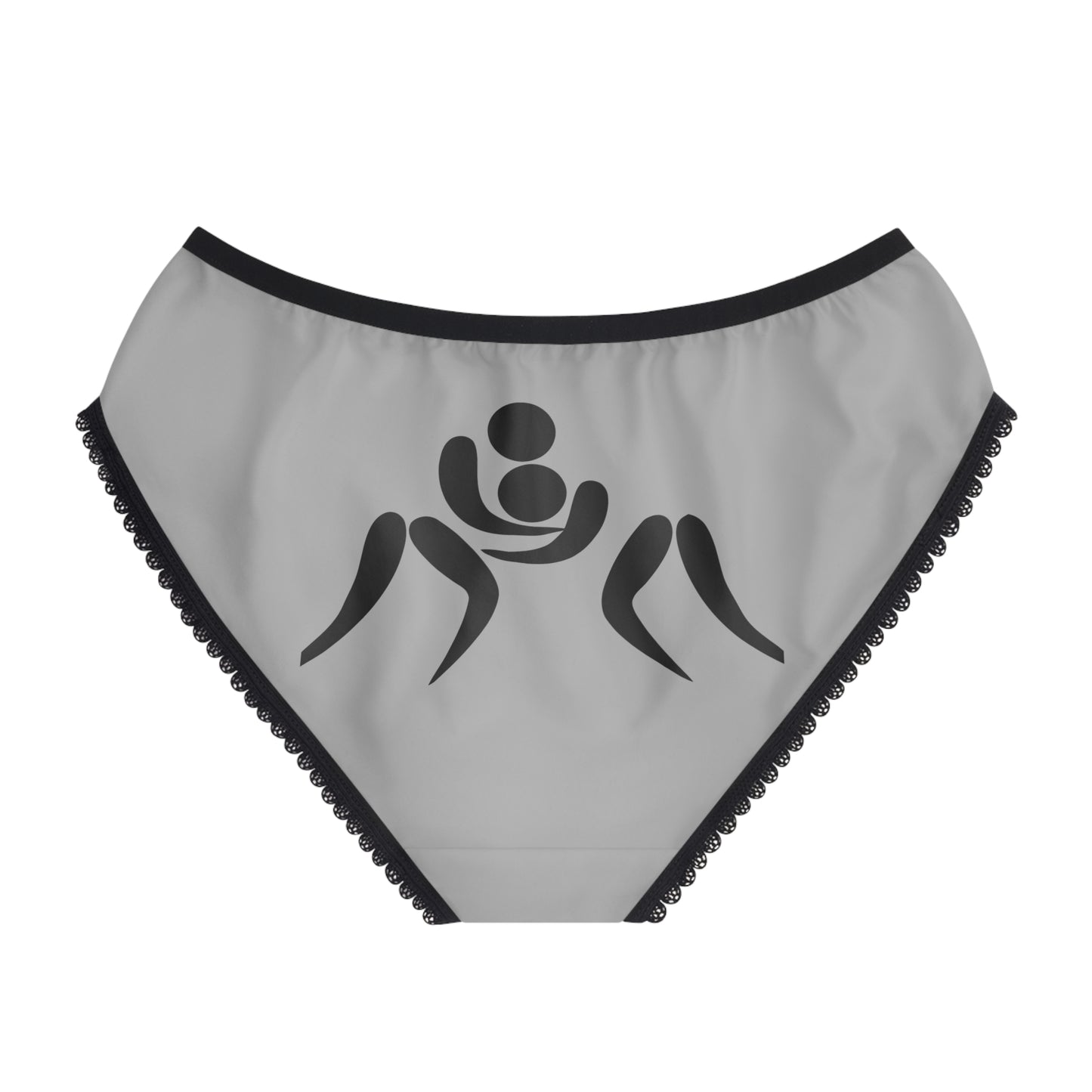 Women's Briefs: Wrestling Lite Grey