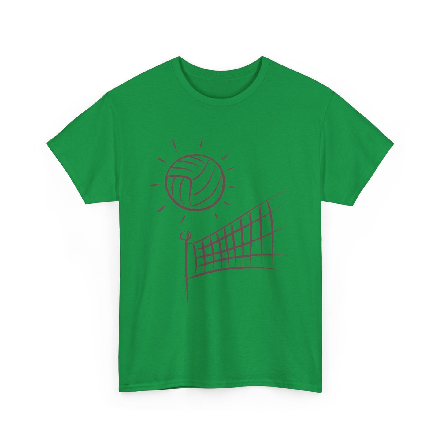 Heavy Cotton Tee: Volleyball #2