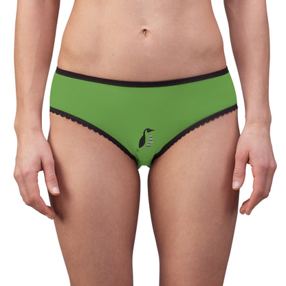 Women's Briefs: Wrestling Green