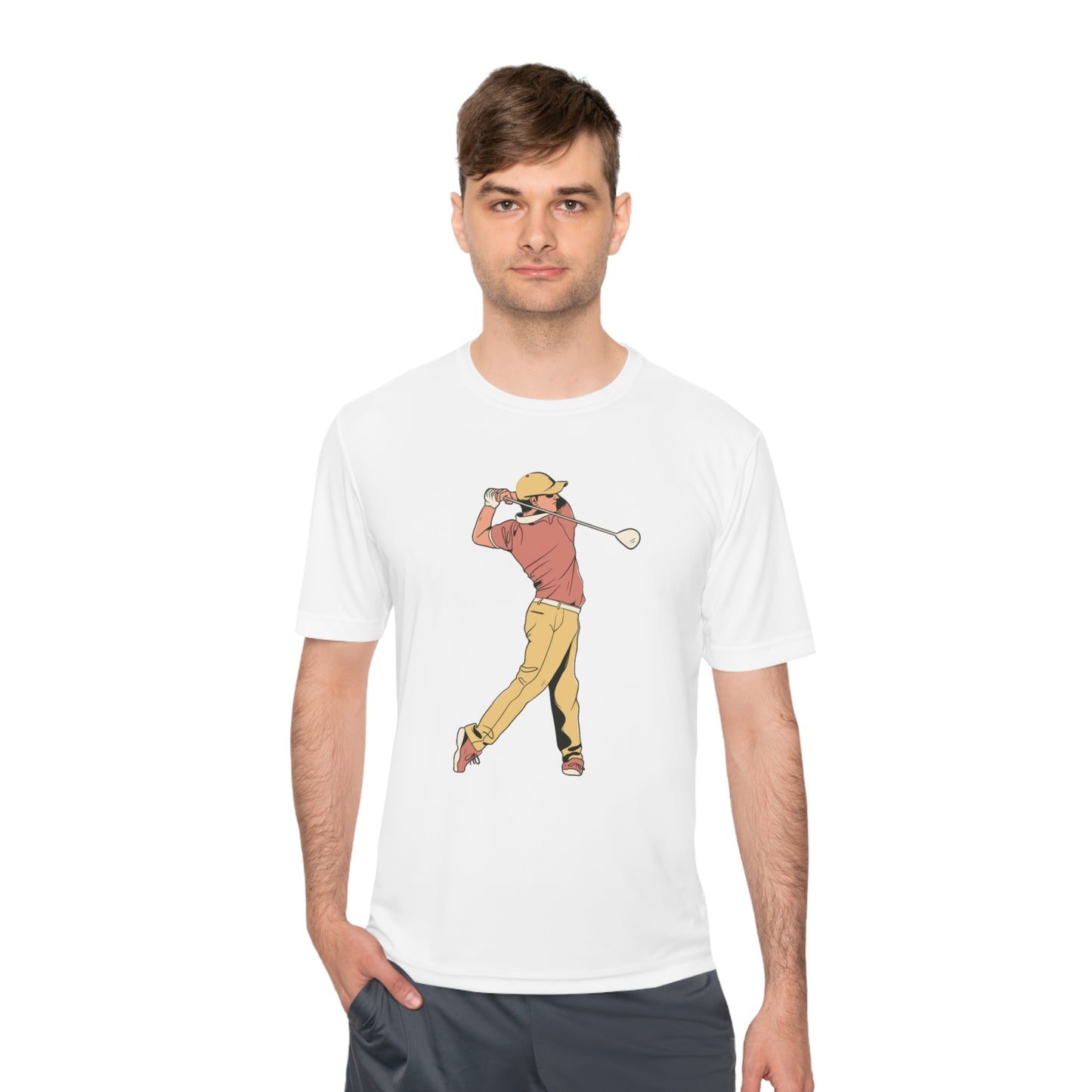 Moisture Wicking Tee: Golf #1