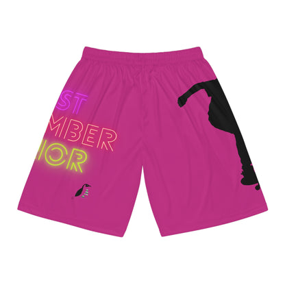 Basketball Shorts: Skateboarding Pink