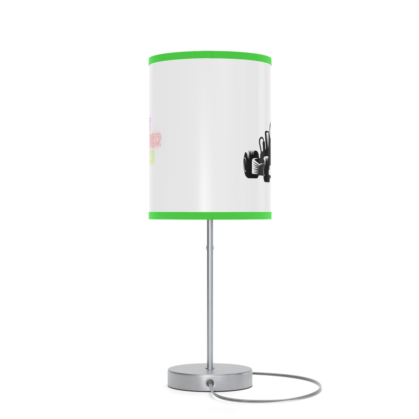 Lamp on a Stand, US|CA plug: Racing White