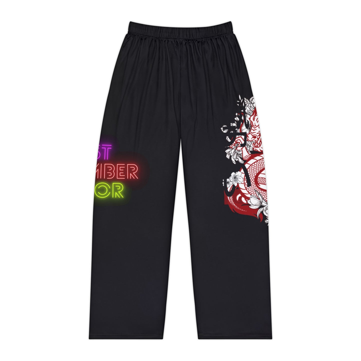 Women's Pajama Pants: Dragons Black