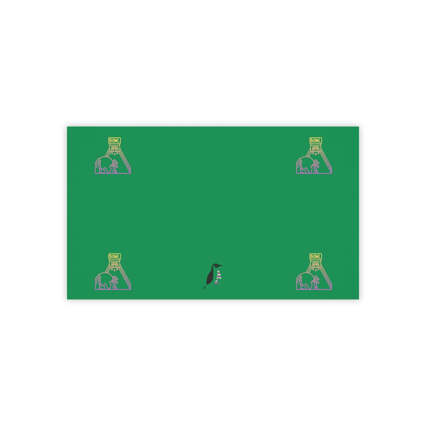 Post-it® Note Pads: Bowling Dark Green