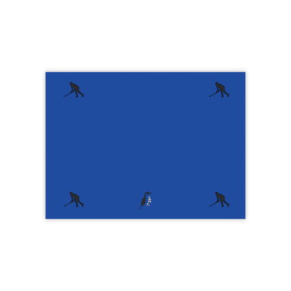 Post-it® Note Pads: Hockey Dark Blue