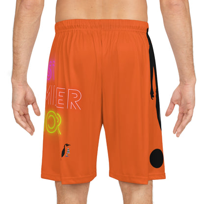 Basketball Shorts: Soccer Orange