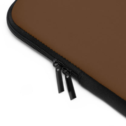 Laptop Sleeve: Baseball Brown