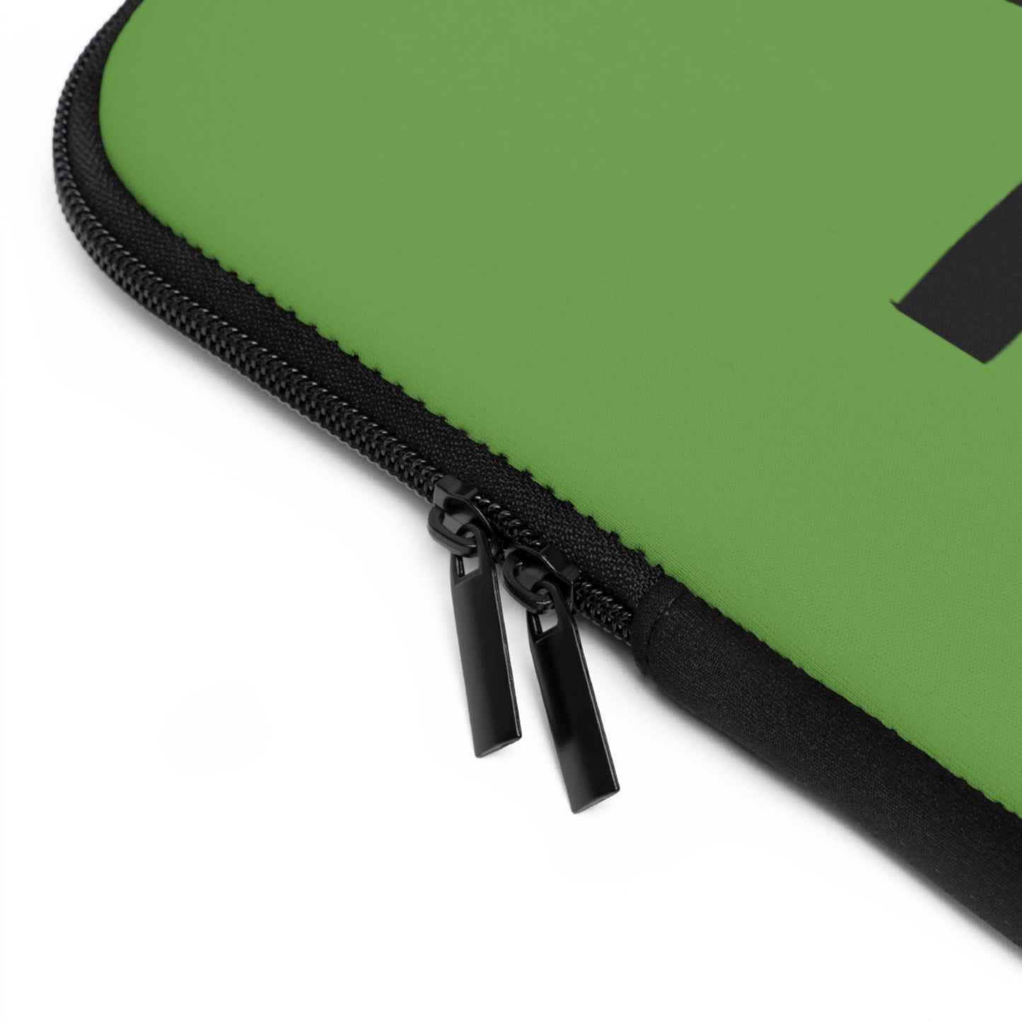 Laptop Sleeve: Fishing Green