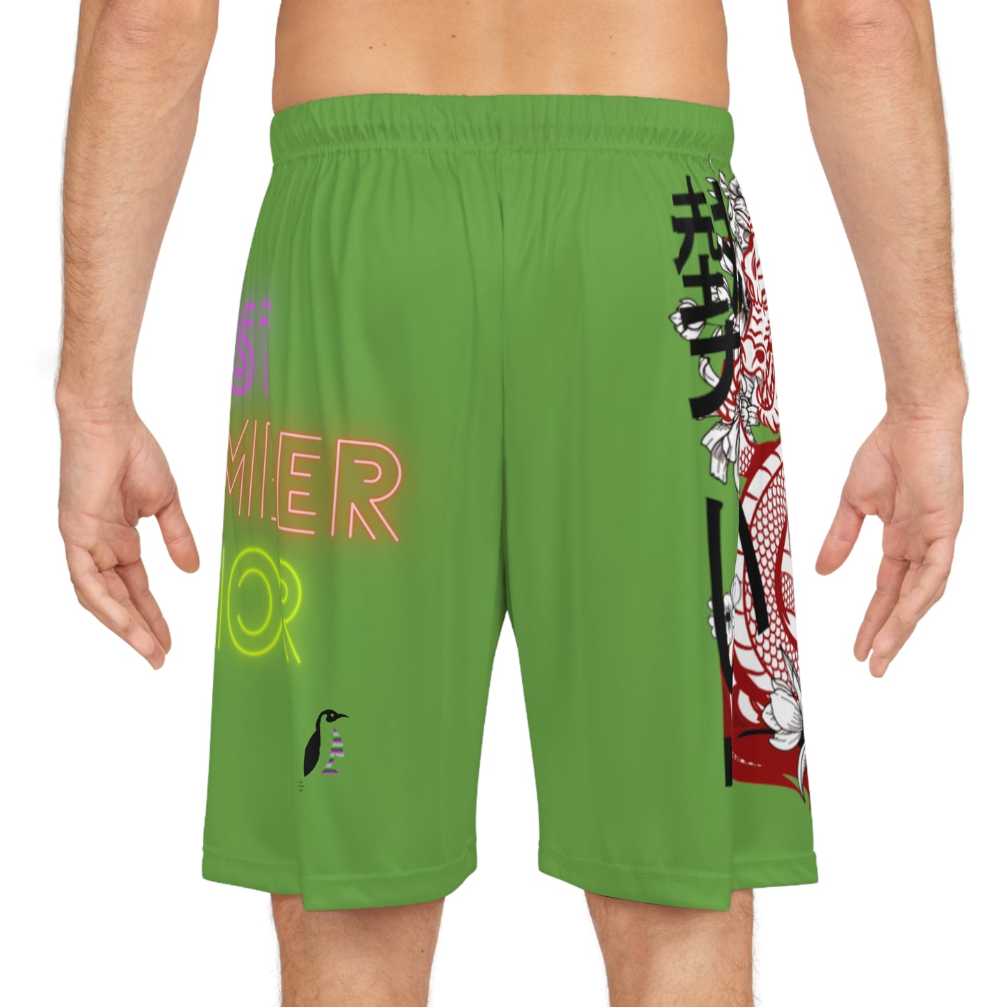 Basketball Shorts: Dragons Green