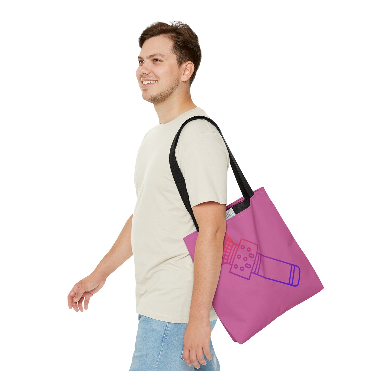 Tote Bag: Music Lite Pink