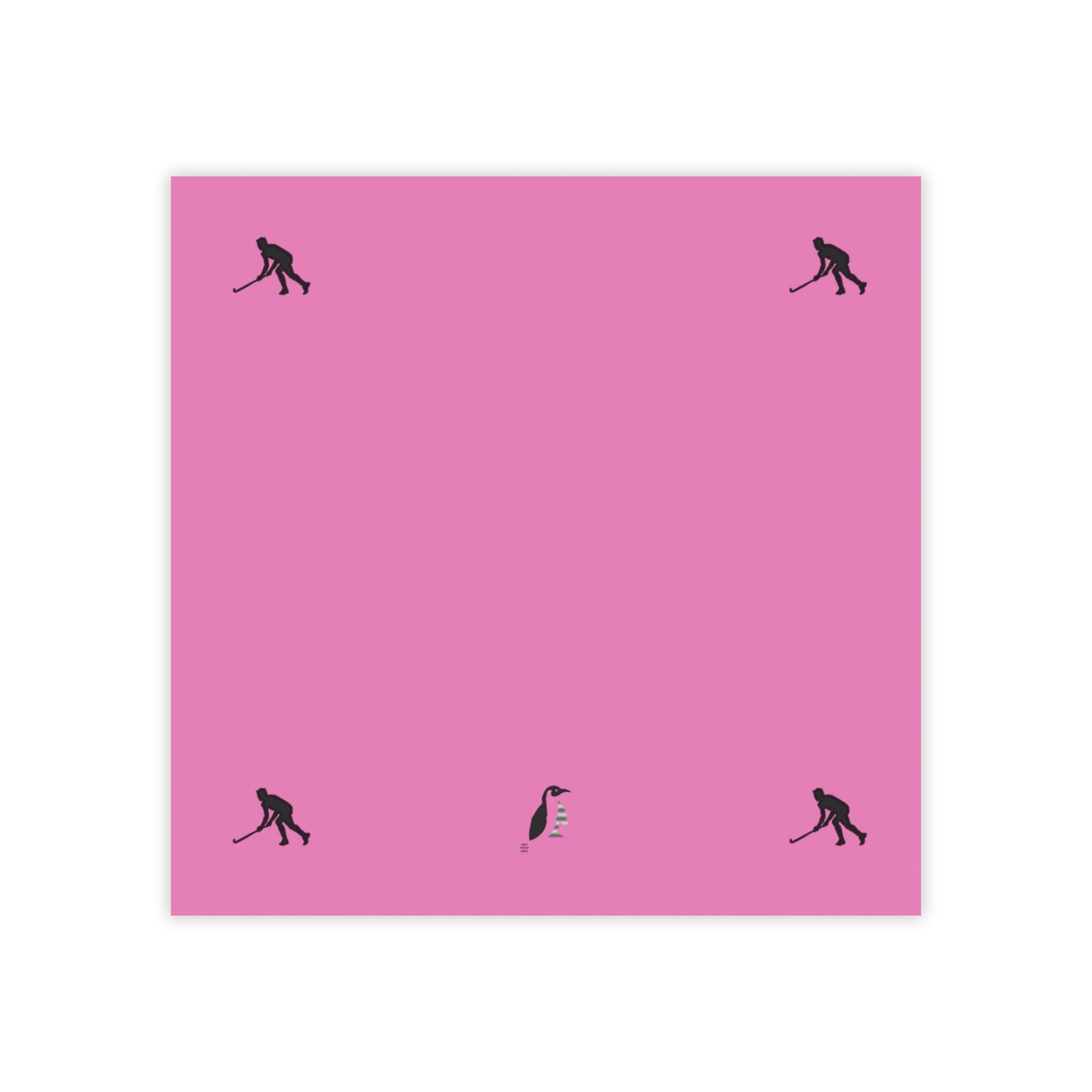 Post-it® Note Pads: Hockey Lite Pink