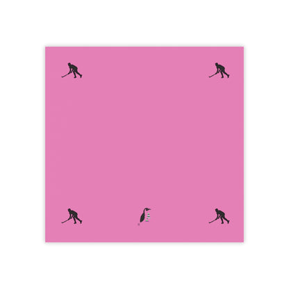 Post-it® Note Pads: Hockey Lite Pink