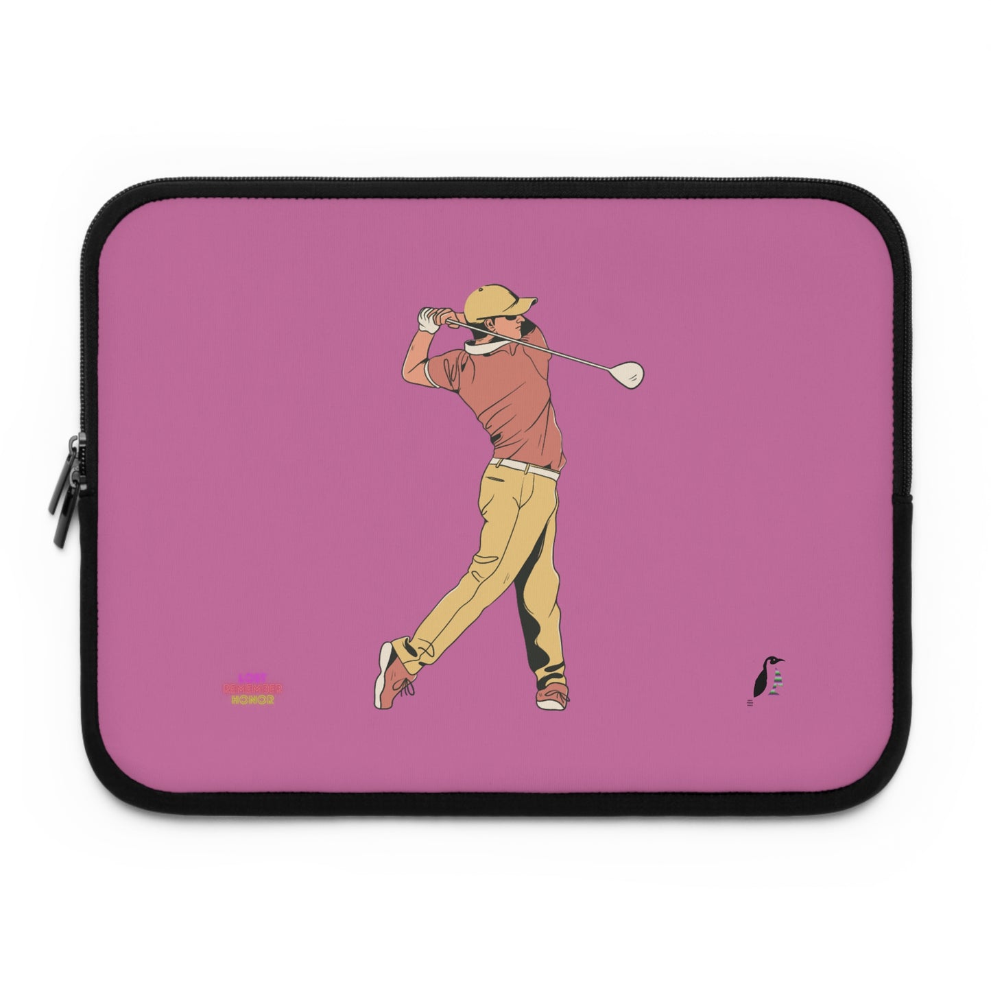 Laptop Sleeve: Golf Lite Pink