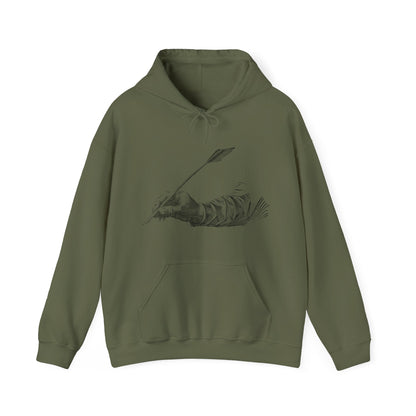 Heavy Blend™ Hooded Sweatshirt: Writing #1