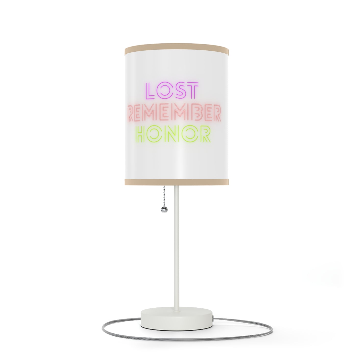 Lamp on a Stand, US|CA plug: Golf White 