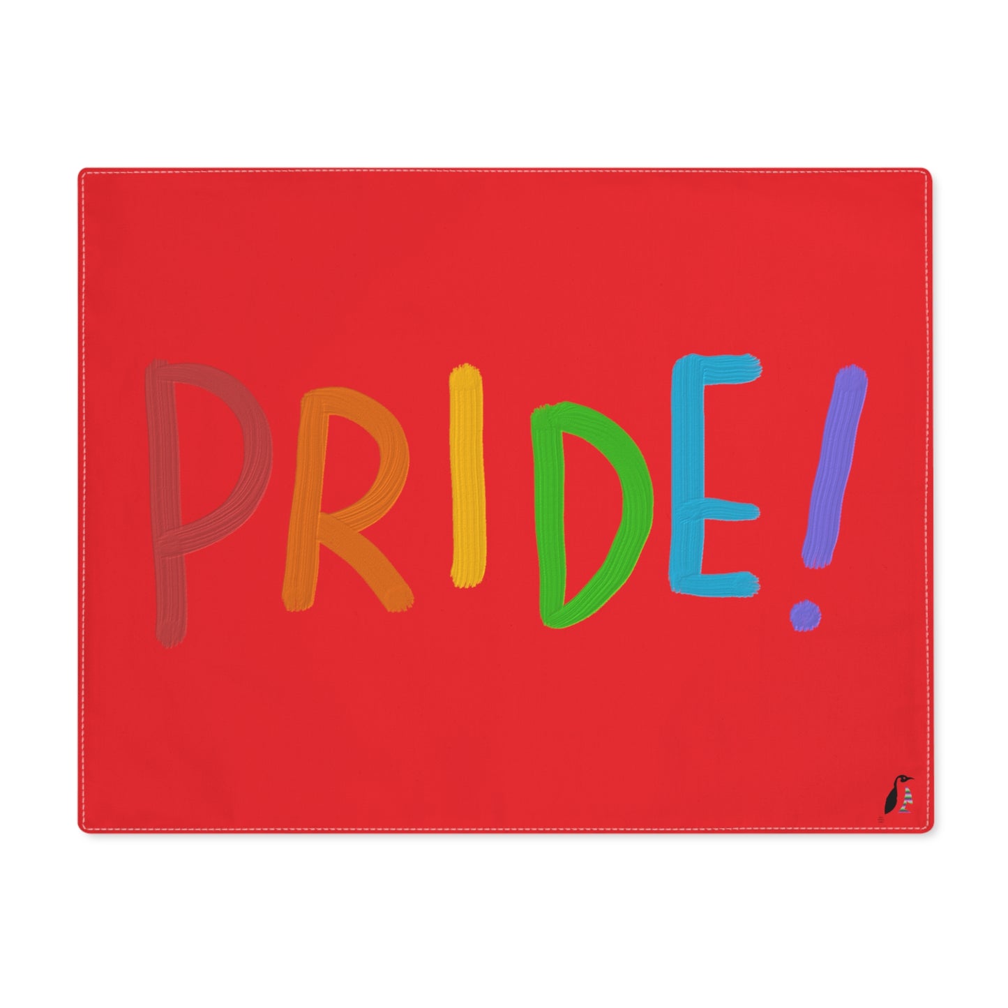 Placemat, 1pc: LGBTQ Pride Red