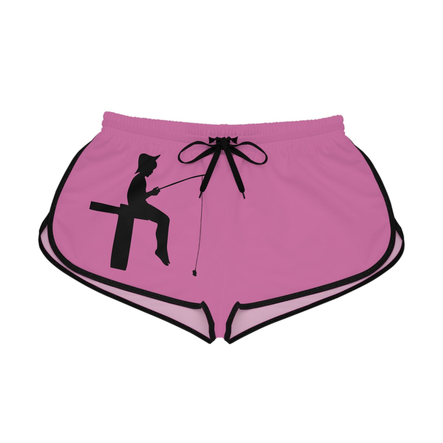 Women's Relaxed Shorts: Fishing Lite Pink