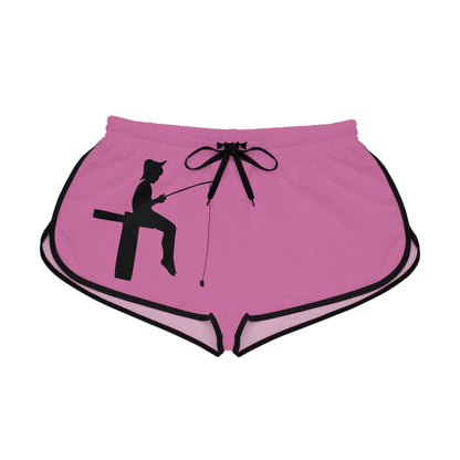 Women's Relaxed Shorts: Fishing Lite Pink