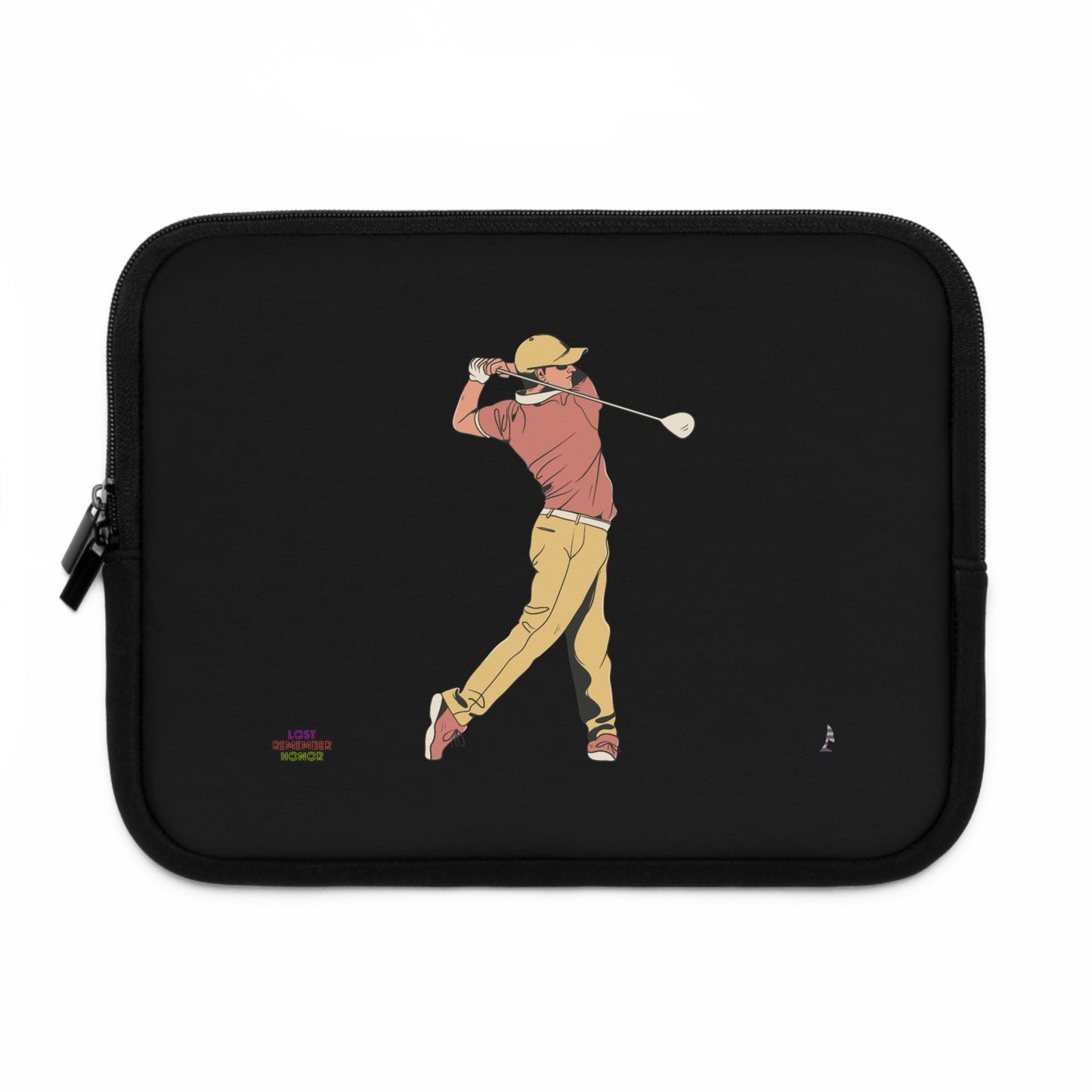 Laptop Sleeve: Golf Black