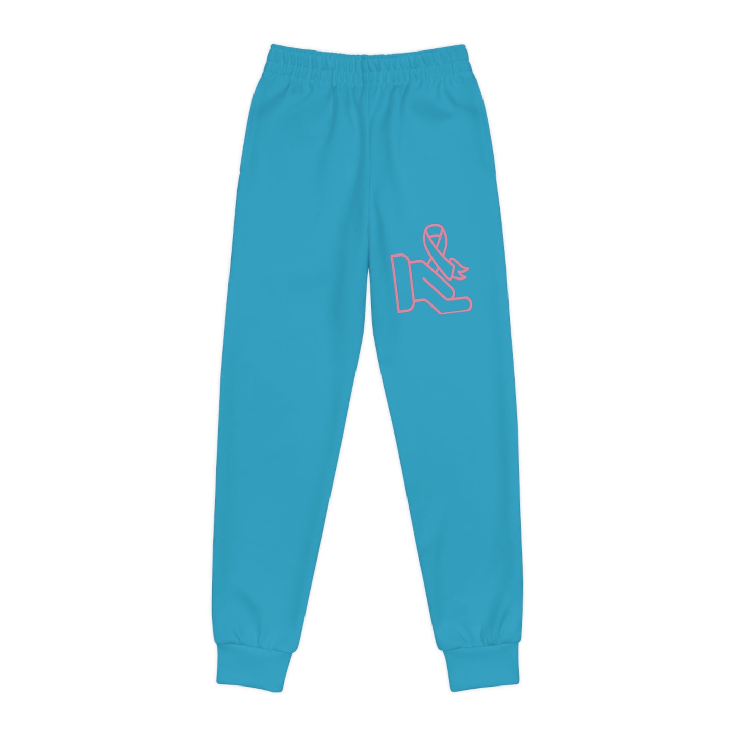 Youth Joggers: Fight Cancer Turquoise