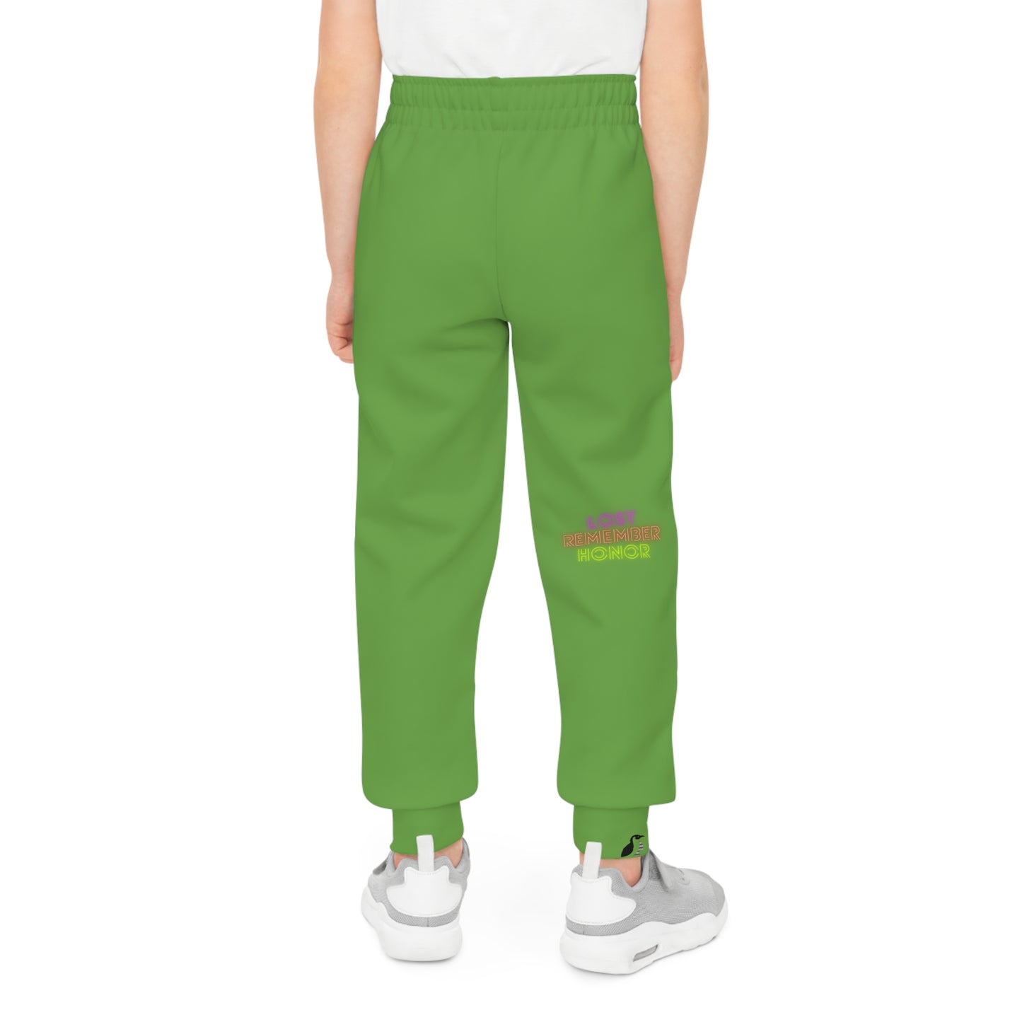 Youth Joggers: Basketball Green