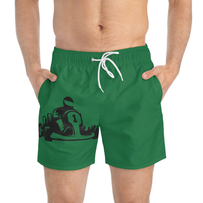 Swim Trunks: Racing Dark Green