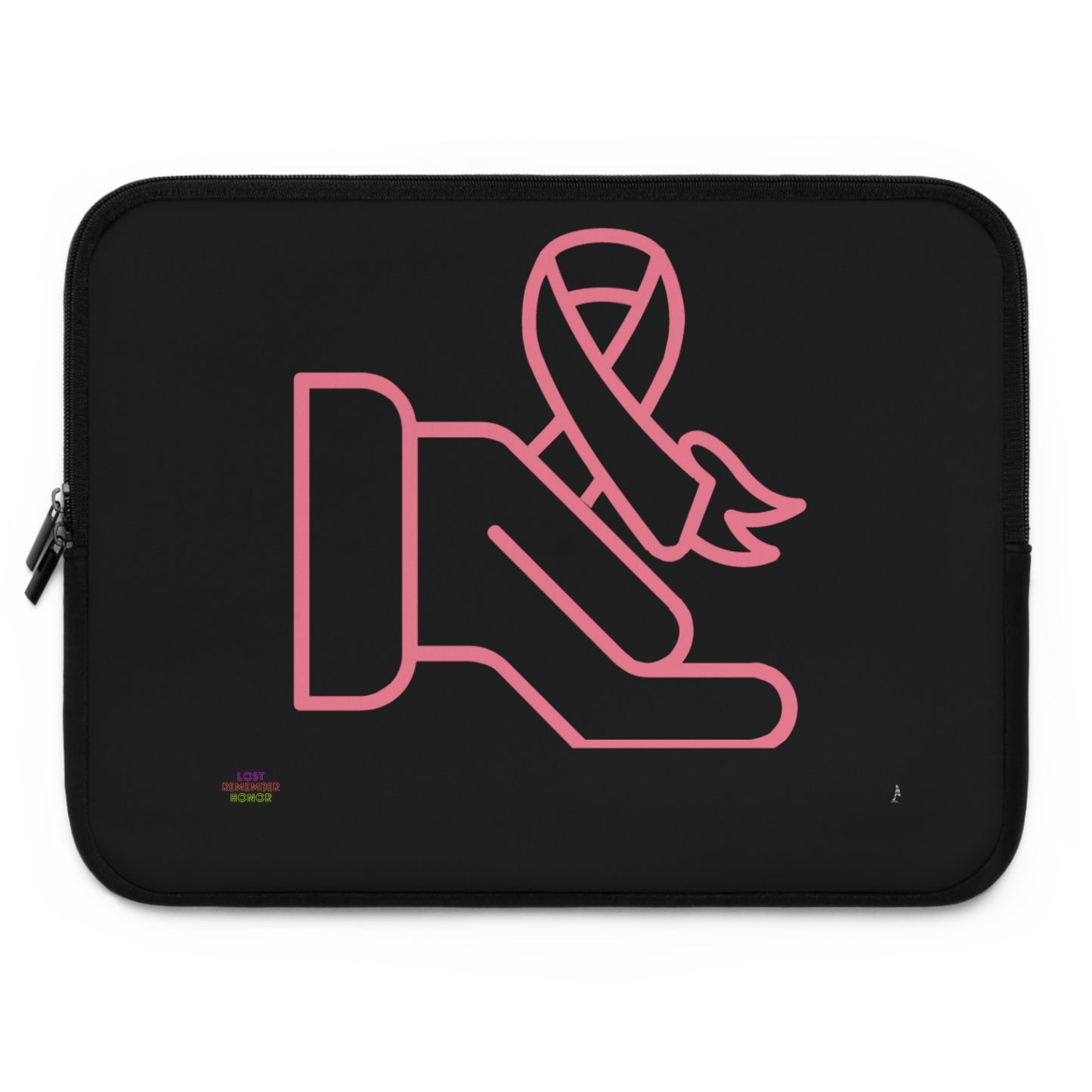 Laptop Sleeve: Fight Cancer Black