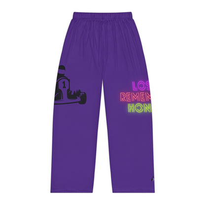 Pambabaeng Pajama Pants: Racing Purple 